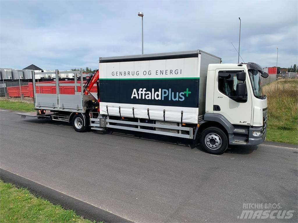 DAF LF210 4x2 FA Crane trucks