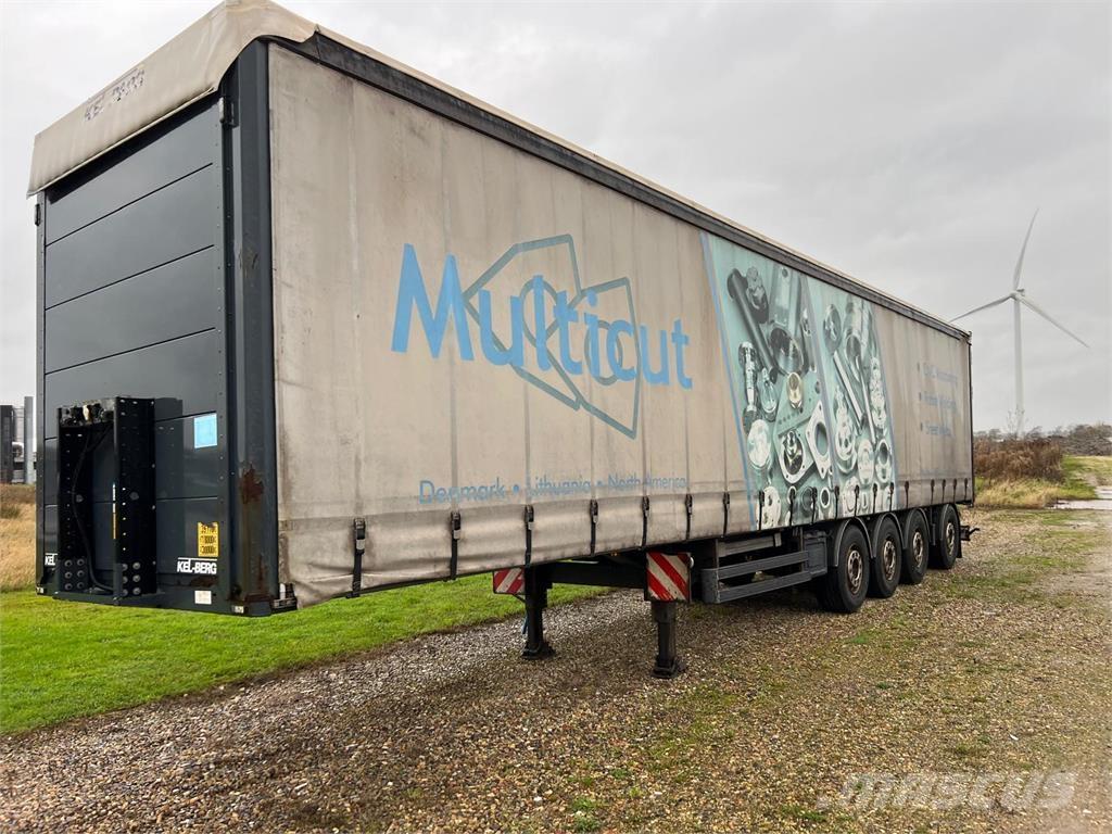 Kel-Berg 13,6 mtr Curtainsider semi-trailers
