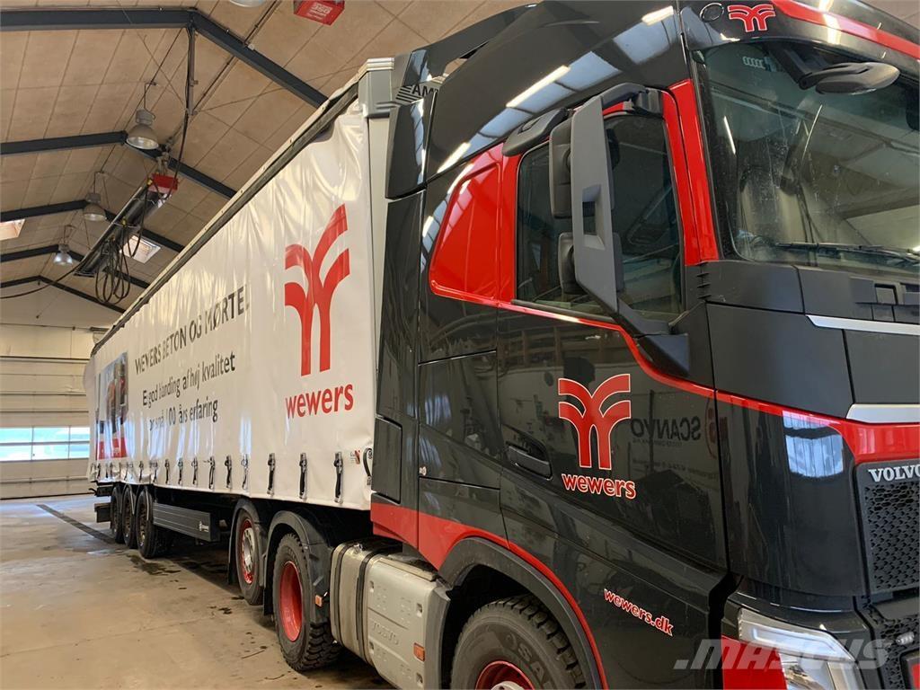  MTDK 13,6 mtr Curtainsider semi-trailers