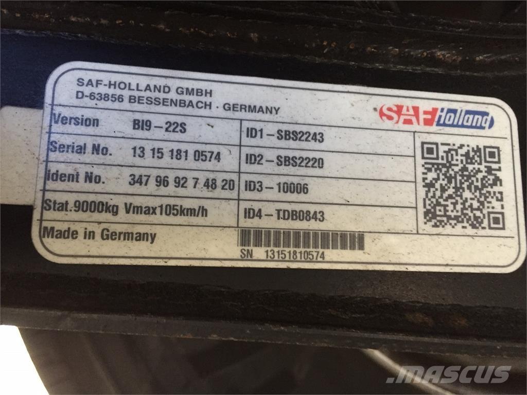  MTDK 13,6 mtr Curtainsider semi-trailers