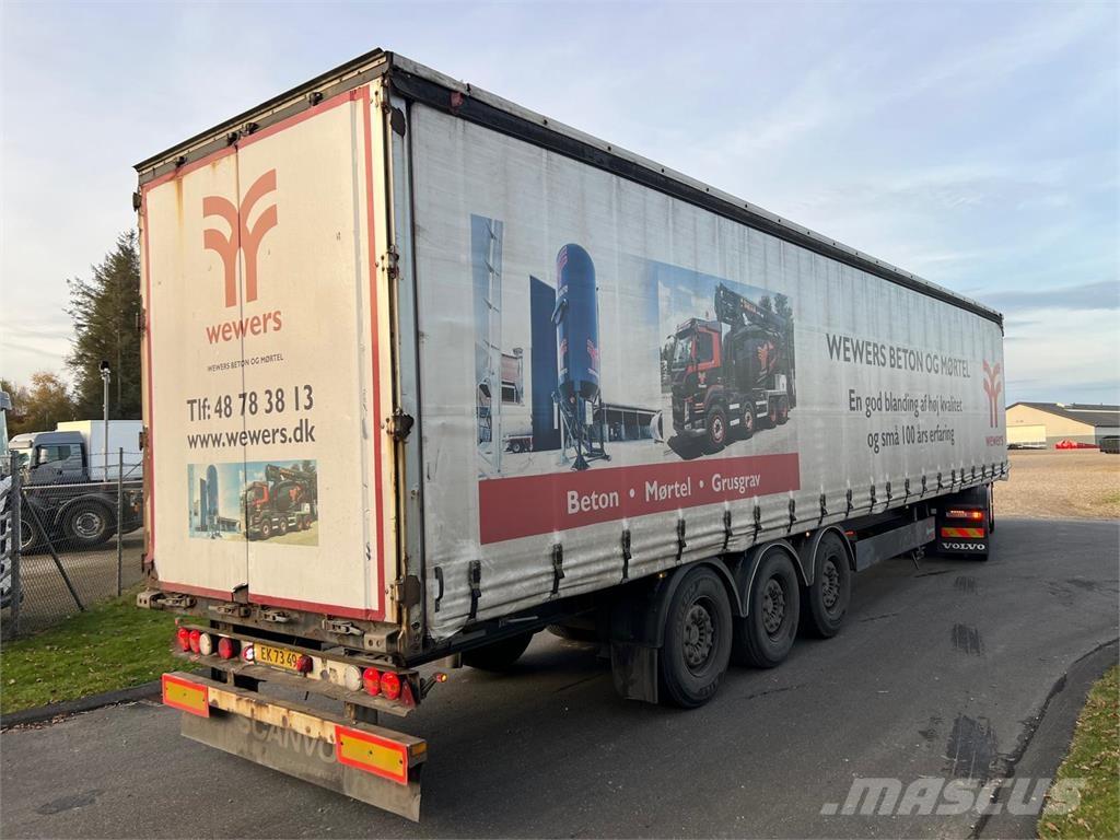  MTDK 13,6 mtr Curtainsider semi-trailers
