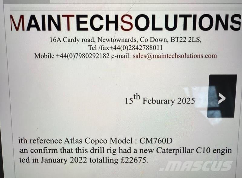 Atlas Copco CM-760D Construction - Others