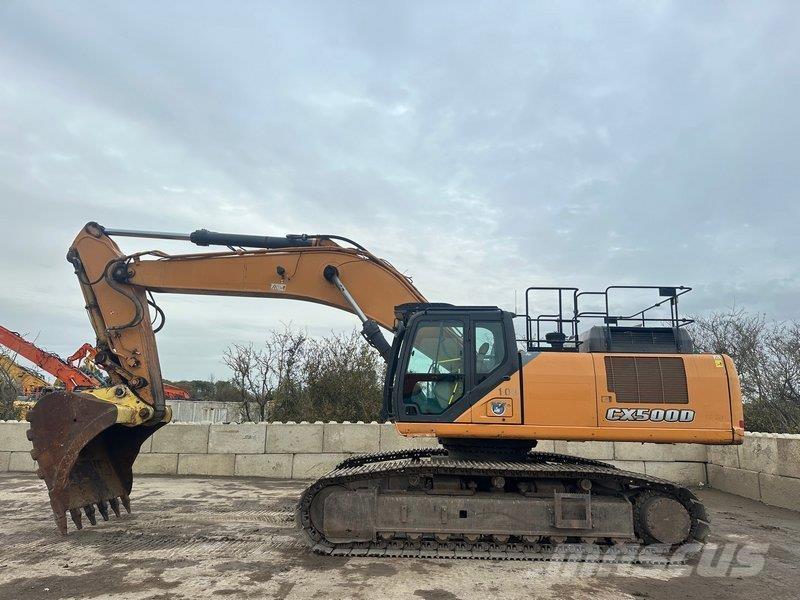 CASE CX500D Crawler excavators