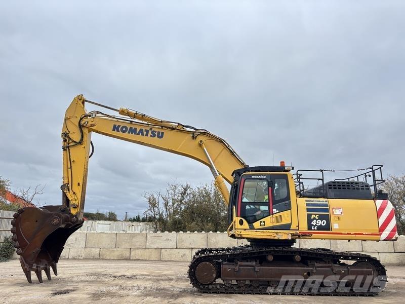 Komatsu PC490 LC-10 Crawler excavators