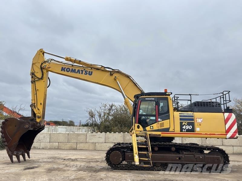 Komatsu PC490 LC-10 Crawler excavators