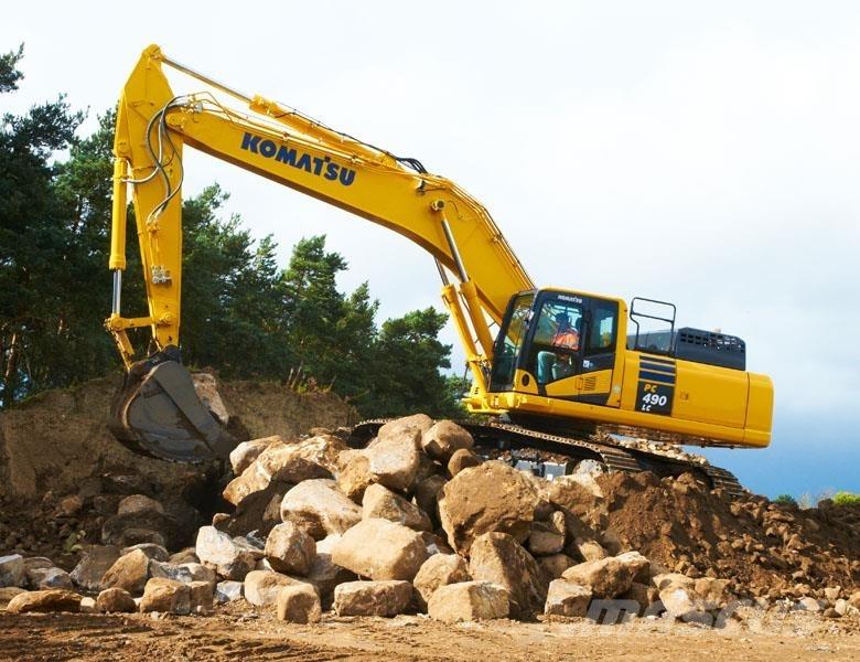Komatsu PC490 LC-10 Crawler excavators