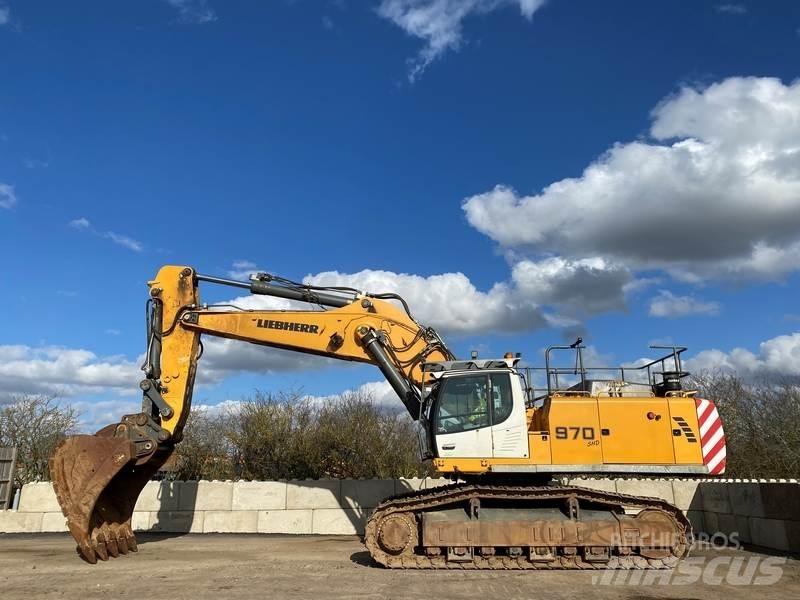 Liebherr R970 SHD Demolition excavators