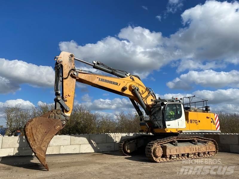 Liebherr R970 SHD Demolition excavators