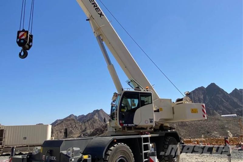 Terex RT 1070 All terrain cranes