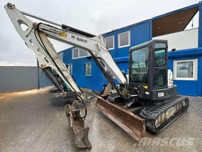 Bobcat E50 Mini excavators < 7t (Mini diggers)
