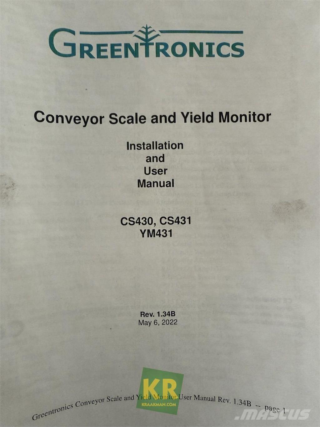  Overige onderdelen Agriculture - Others