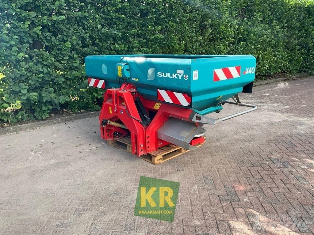 Sulky X40 Sprayer fertilizers
