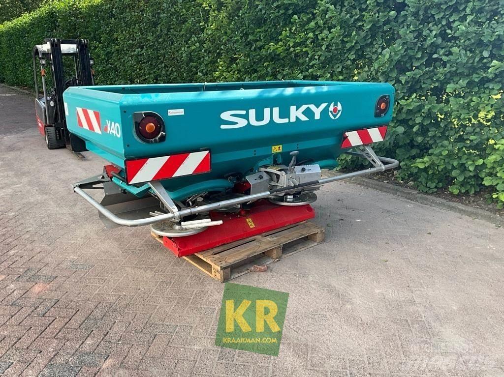 Sulky X40 Sprayer fertilizers
