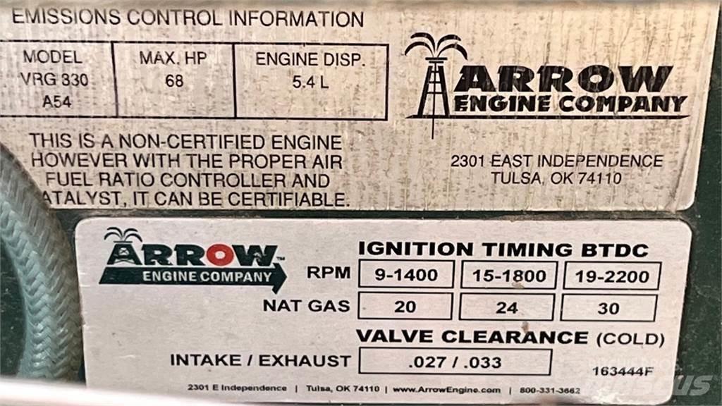 Arrow VRG330 Engines
