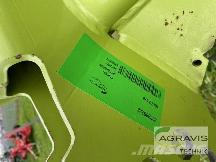 CLAAS VOLTO 870 Rakes and tedders