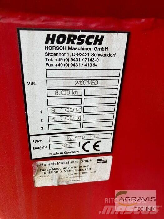 Horsch MAISTRO 8 CC Drills