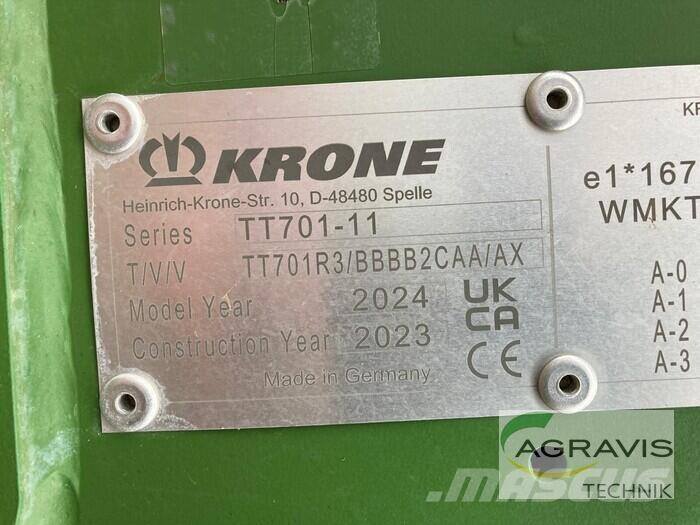 Krone TX 460 D Self loading trailers