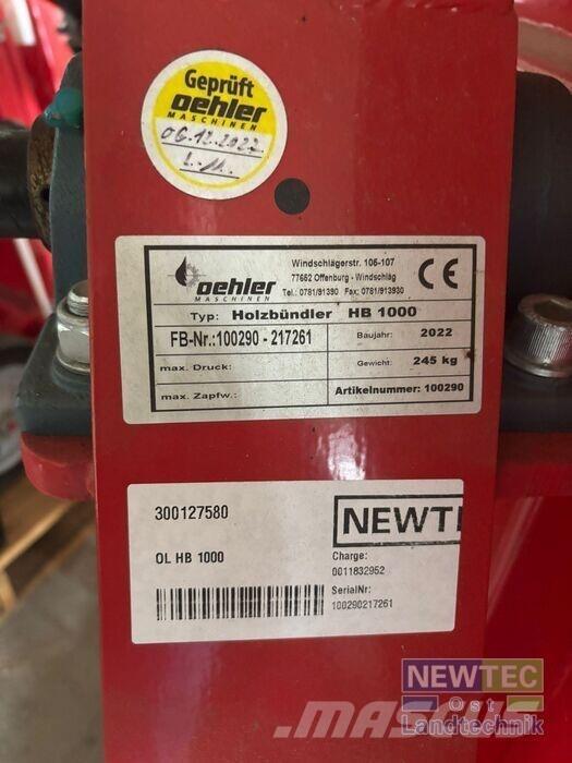 Oehler OL HB 1000 Other livestock machinery and accessories