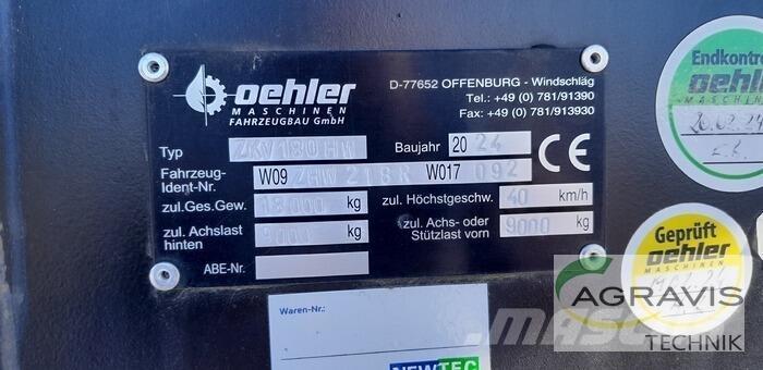 Oehler OL ZDK/HW 180 Tipper trailers