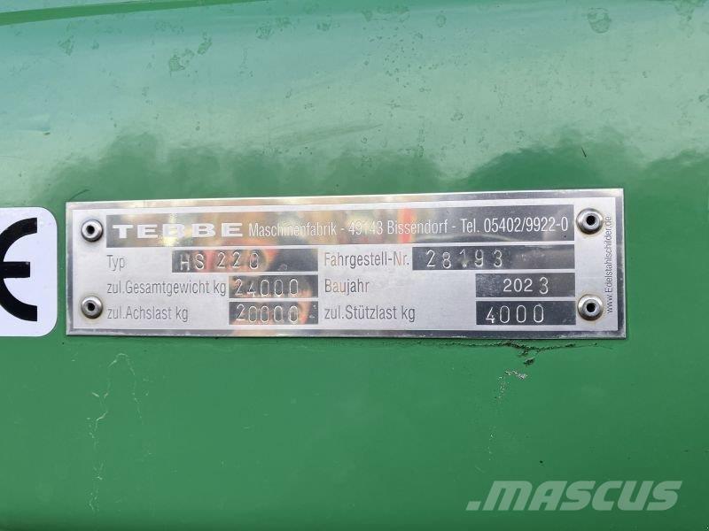 Tebbe HS 220 Manure spreaders