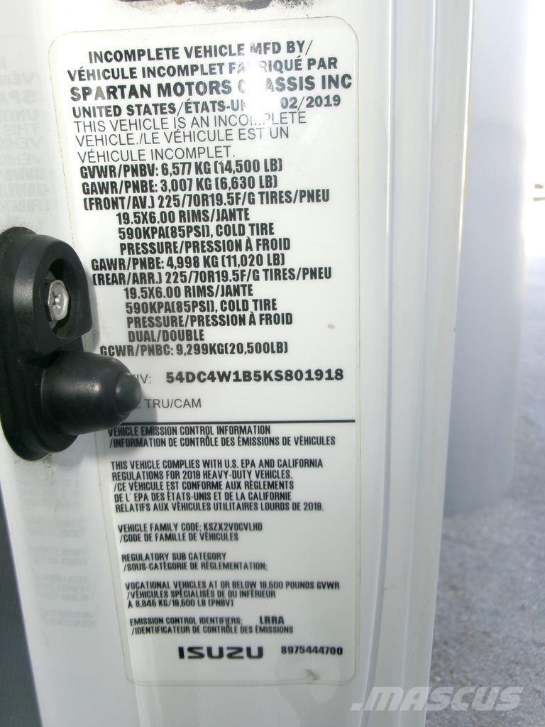 Isuzu NPR Box body trucks