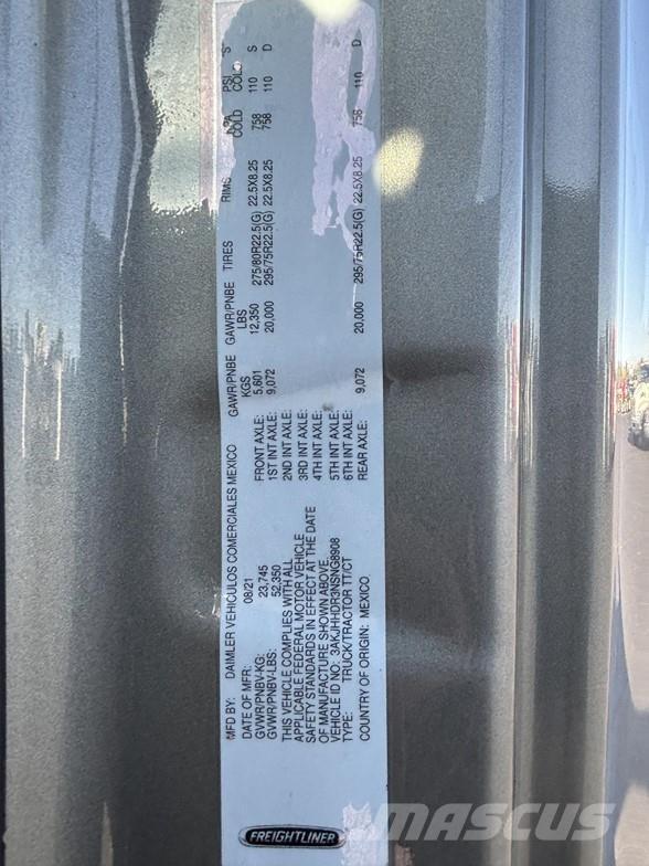 Freightliner CASCADIA 126 Tractor Units