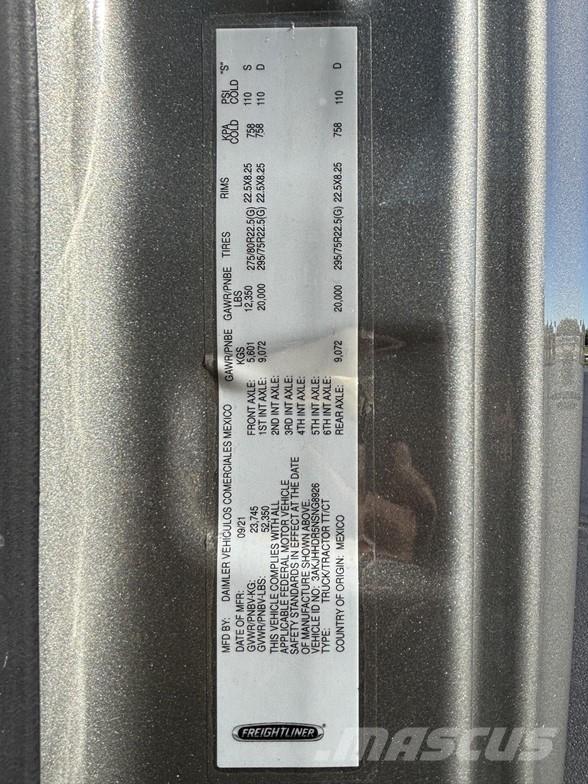 Freightliner CASCADIA 126 Tractor Units