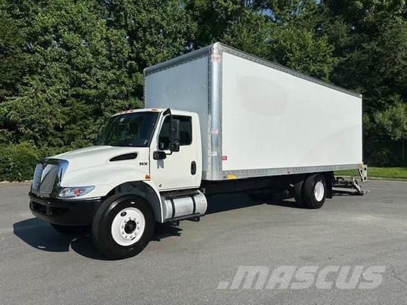 International MV Box body trucks