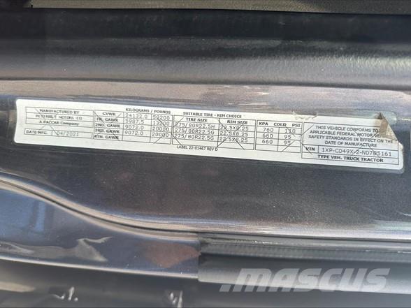 Peterbilt 567 Tractor Units