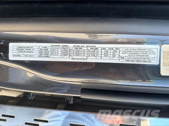 Peterbilt 567 Tractor Units