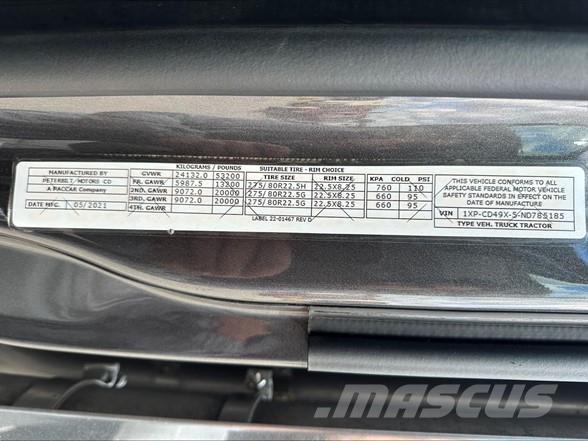 Peterbilt 567 Tractor Units