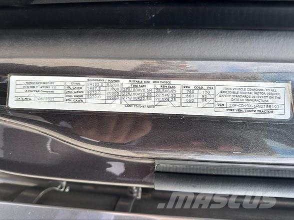 Peterbilt 567 Tractor Units