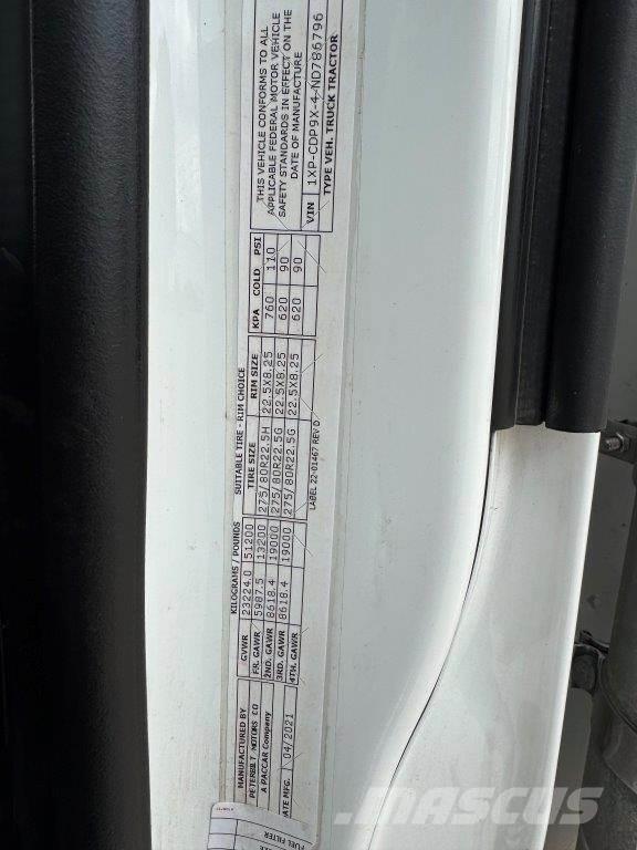 Peterbilt 567 Tractor Units