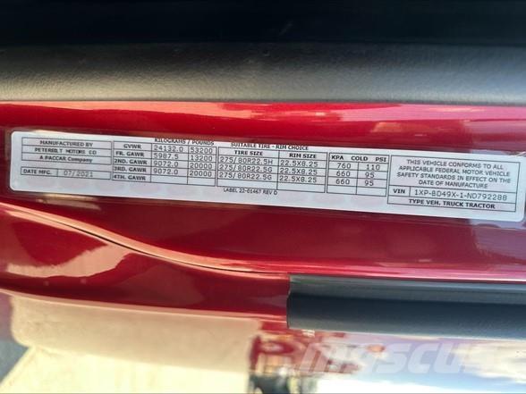 Peterbilt 579 Tractor Units