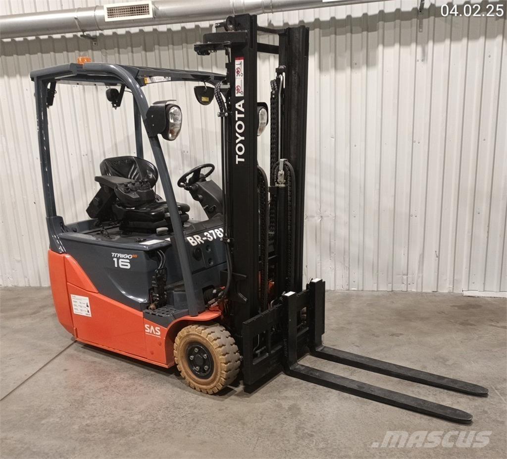 Toyota 8FBE16T Electric forklift trucks