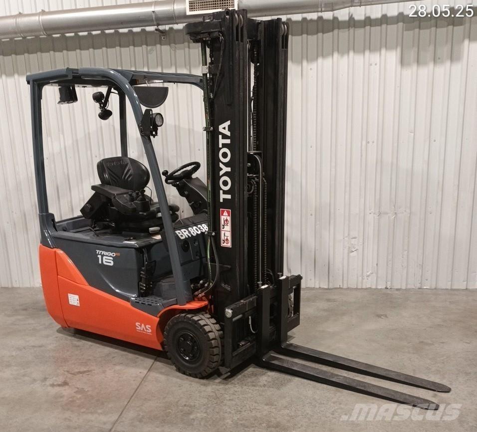 Toyota 8FBE16T Electric forklift trucks