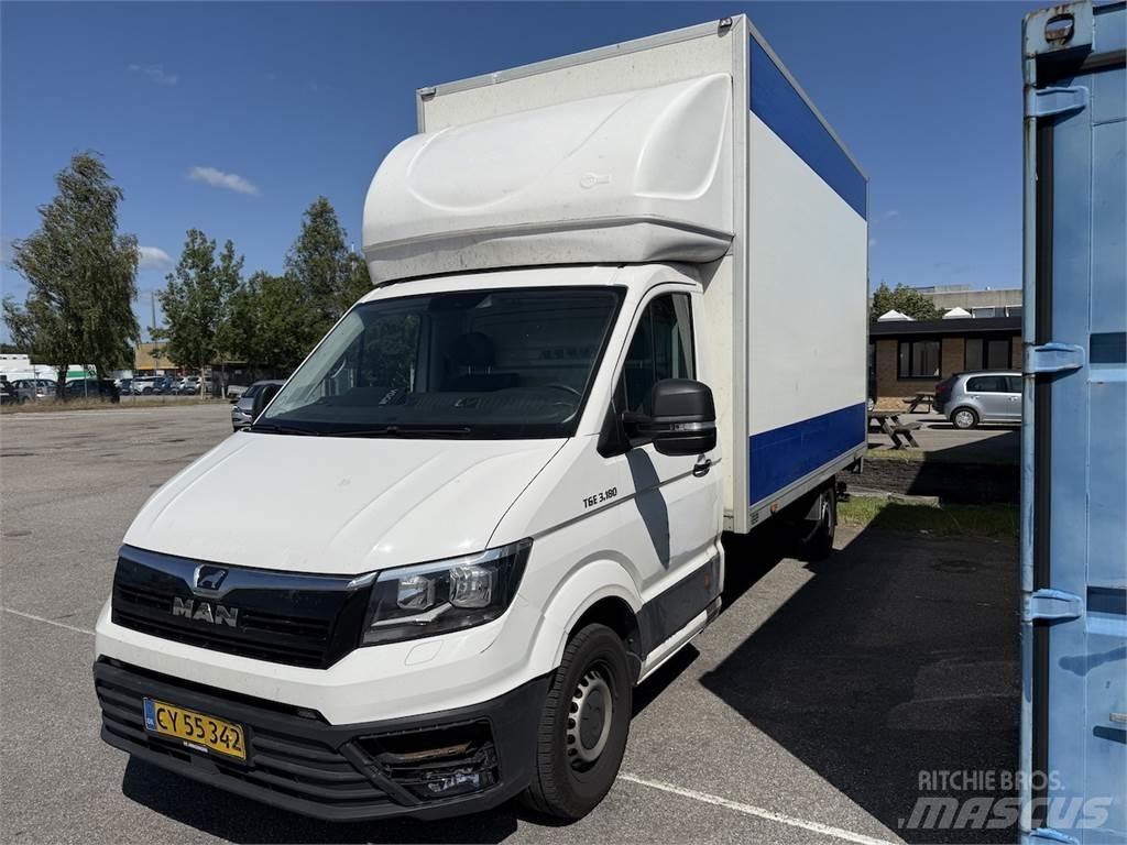 MAN TGE 3.180 Box body trucks