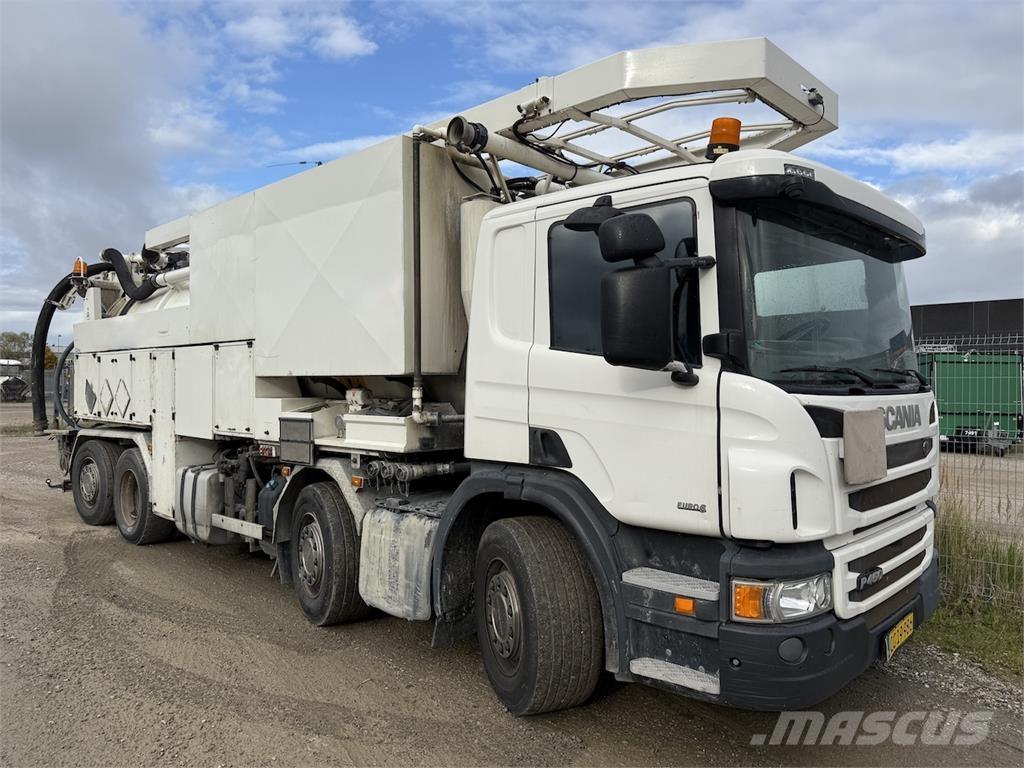 Scania P450 Euro6 Combi / vacuum trucks