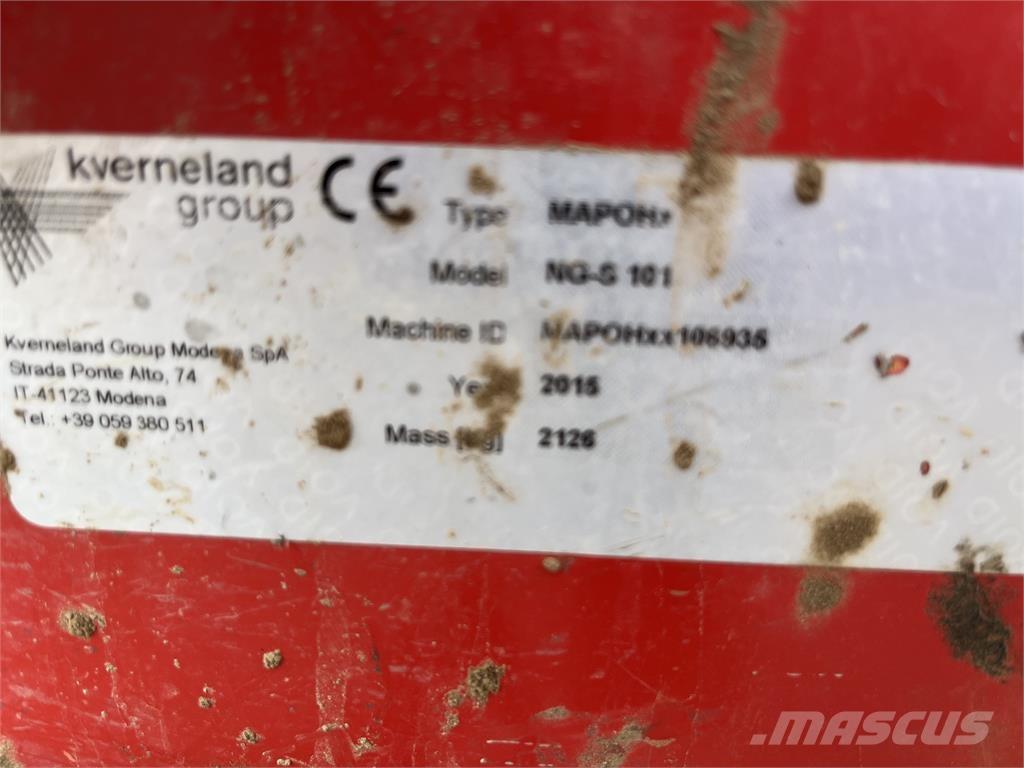 Kverneland 3M NGS Comb harrows