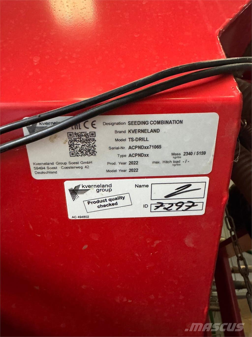 Kverneland 4.8M Agriculture - Others