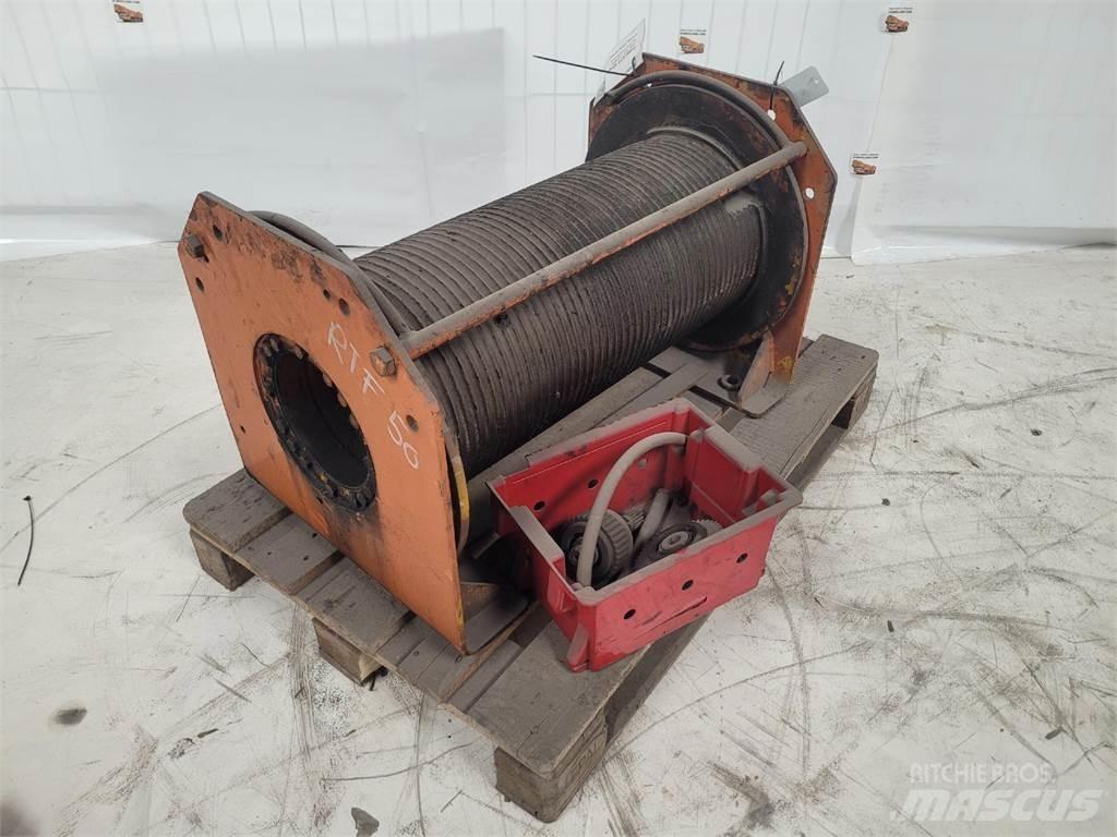 Faun RTF 50 winch Crane parts and equipment