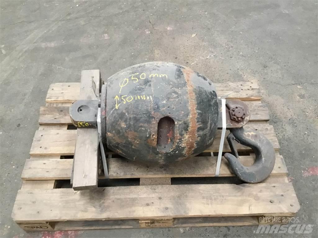  Hookball 375kg Crane parts and equipment