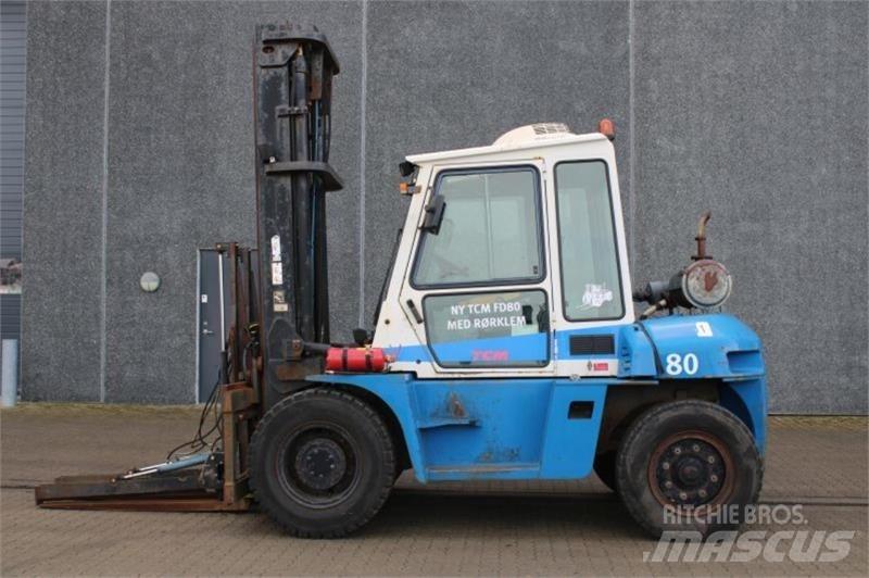 TCM FD80 Diesel trucks