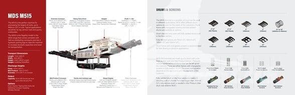 MDS M515 Screeners