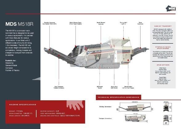 MDS M518R Screeners