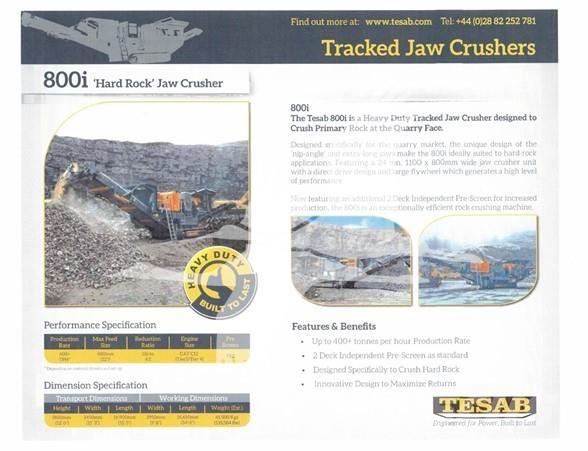 Tesab 800i Crushers