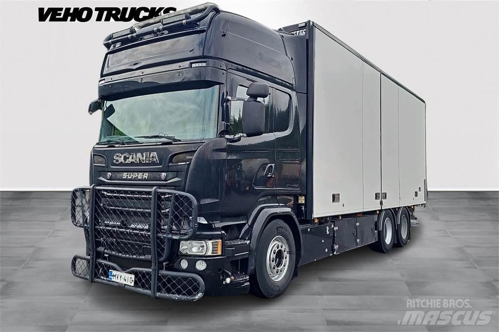 Scania R580 Box body trucks
