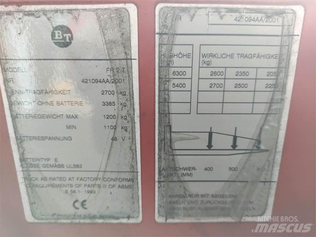 BT FR2-7 4-way reach trucks