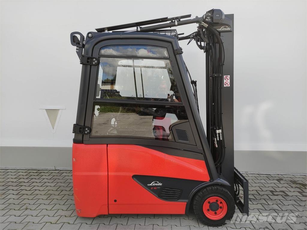 Linde E16H-02-386-EVO Electric forklift trucks