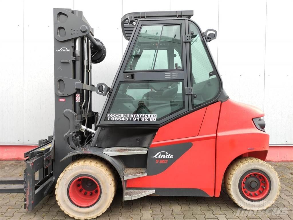 Linde E80-01-127 Electric forklift trucks